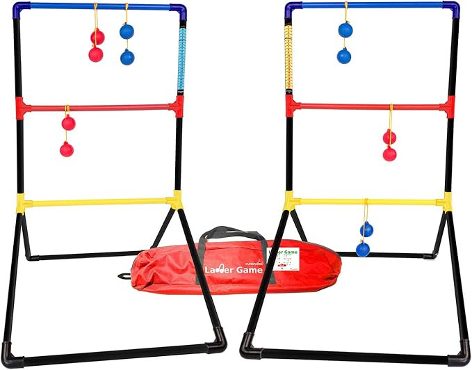 Ladder Toss Ball Game Set – Fun Game for Yard, Lawn, Backyard, Party, Indoor, Outdoor Games for... | Amazon (US)
