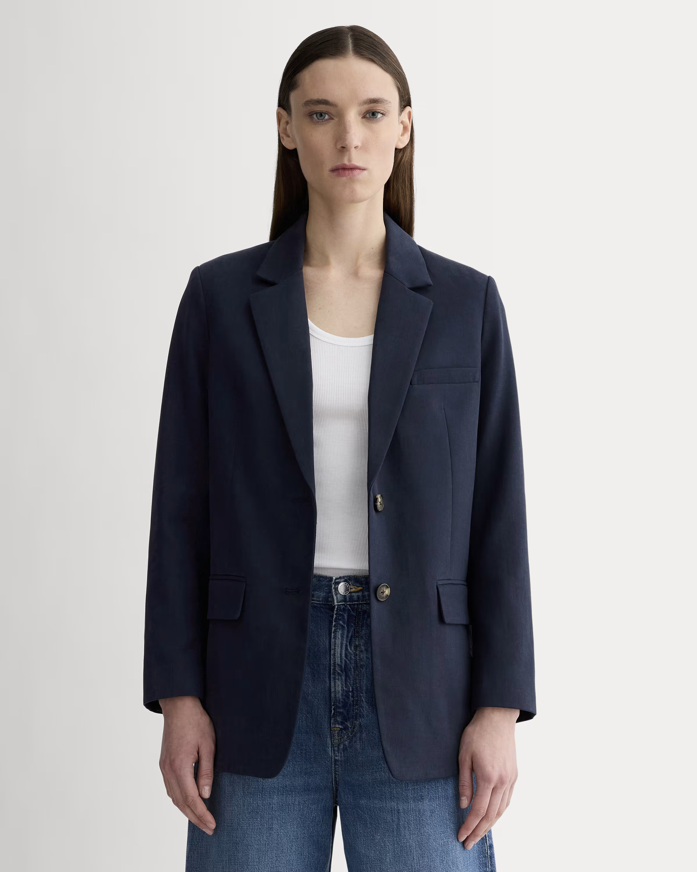 The Oversized Blazer in Buttersmooth | Everlane