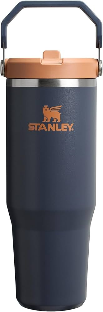 Stanley IceFlow Flip Straw Tumbler with Handle | Twist On Lid and Flip Up Straw | Leak Resistant ... | Amazon (US)