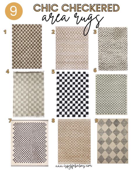 Checkered floors are gorgeous, but I’m not interested in the cost, mess, or long term commitment or putting them in. Checkered rugs are a great way to get the look for less  

#LTKsalealert #LTKhome