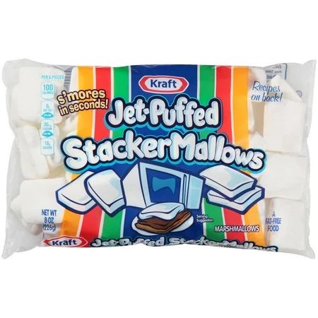 (2 Pack) Jet-Puffed StackerMallows Marshmallows, 8 oz Bag | Walmart (US)