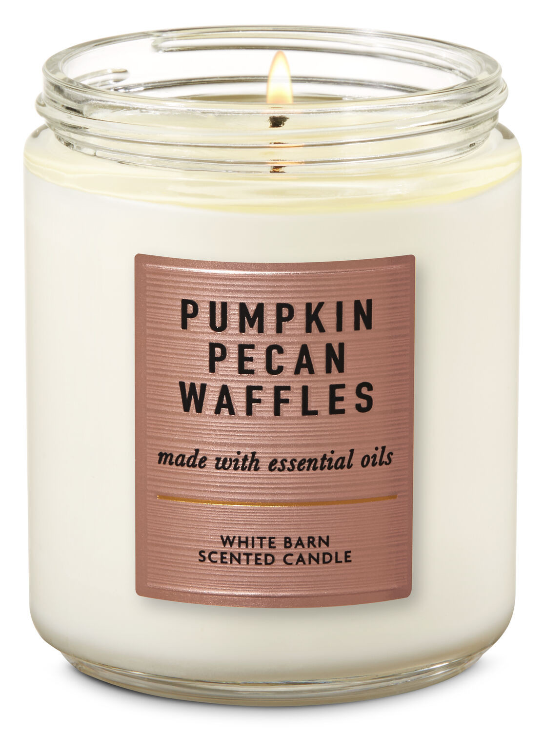 Pumpkin Pecan Waffles Single Wick Candle | Bath & Body Works