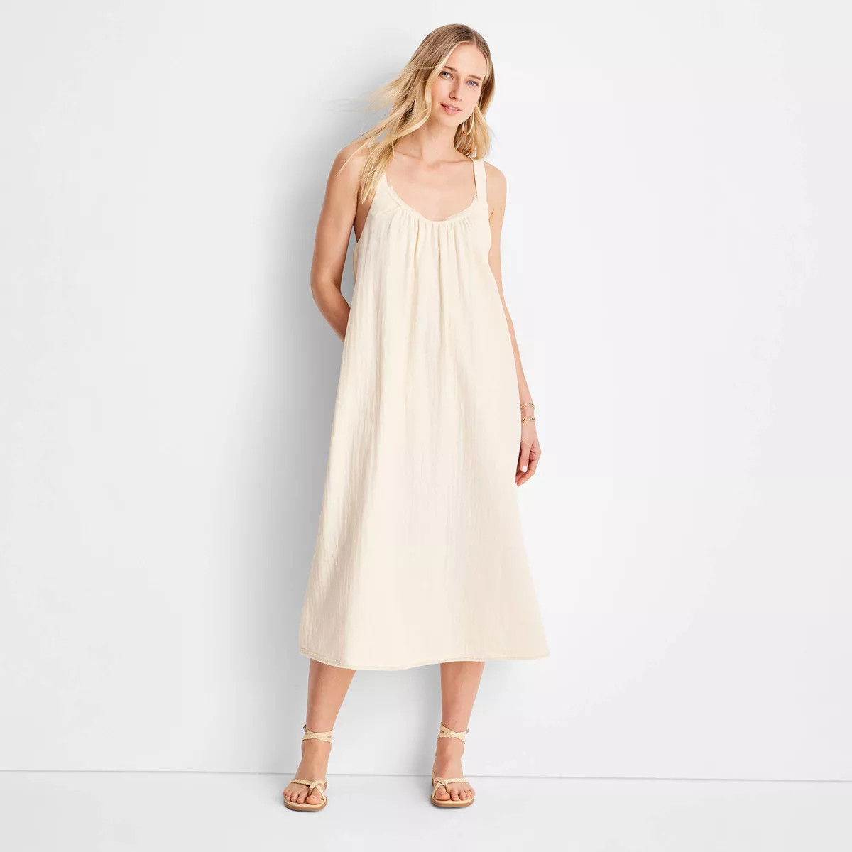 Women's Sleeveless Low Back Maxi Dress - Future Collective™ with Jenny K. Lopez | Target