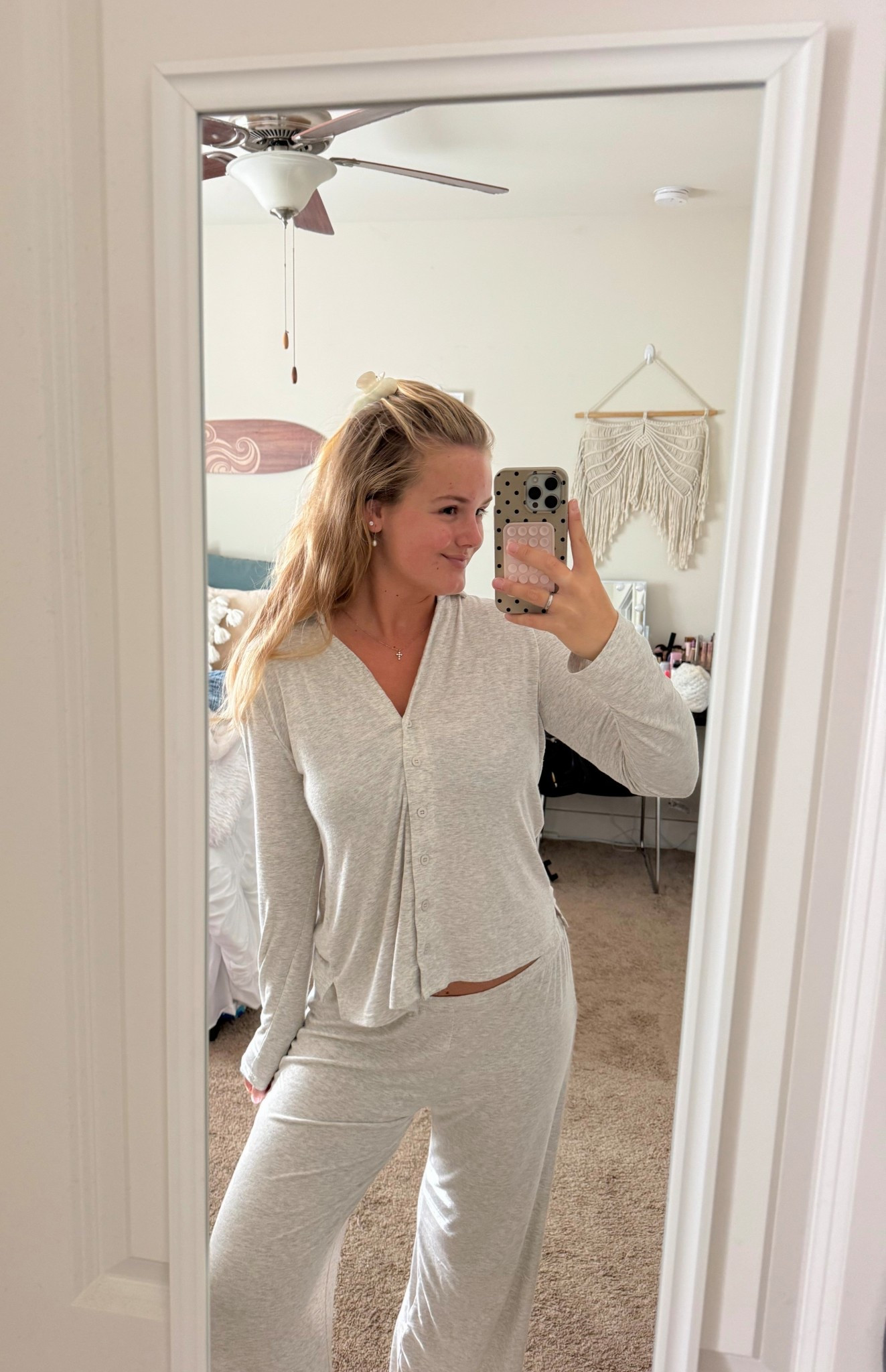 My favorite pjs ever🤍🤍

#LTKootd #LTKgrwm #LTKmorningroutine