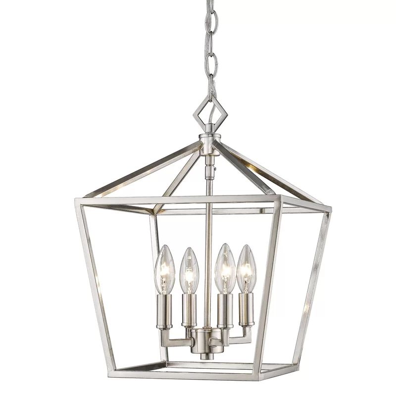 Poisson 4 - Light Lantern Geometric Pendant | Wayfair North America