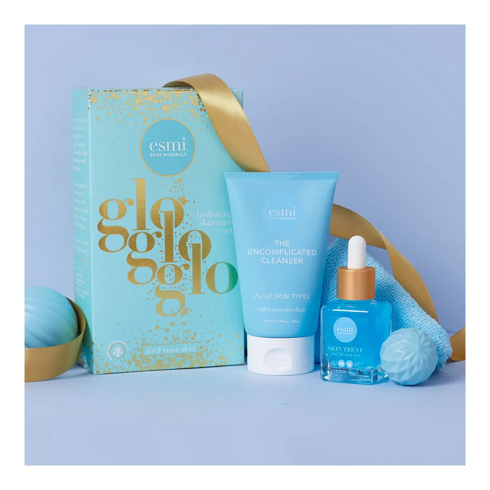 Esmi Skin Minerals Glo Glo Glo Set Hydrating Skin Care Set (Holiday Limited Edition) | Sephora (AU)