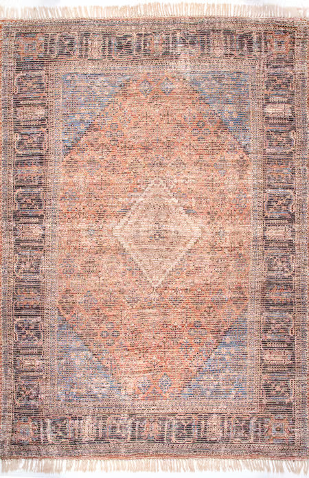 Botaniq Plated Floral Medallion Multi Rug | Rugs USA