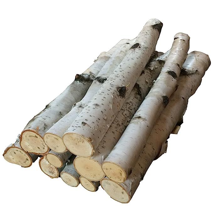 Bundle of Birch Logs | Amazon (US)