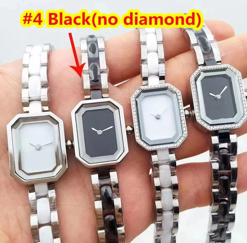 Womens Watch Quartz Battery Ceramics Stainless Strap Diamond dial luxury watches YQ6612 | DHGate