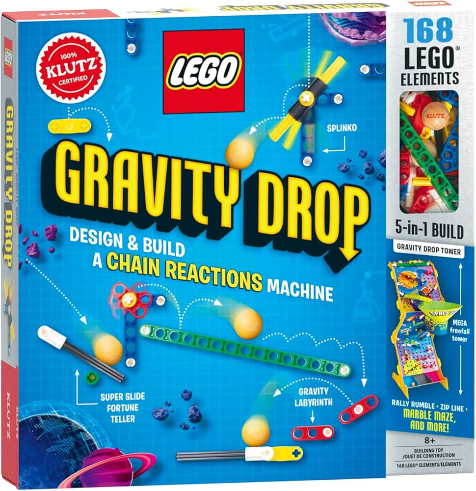 KLUTZ Lego Gravity Drop Activity Kit, Medium | Amazon (US)