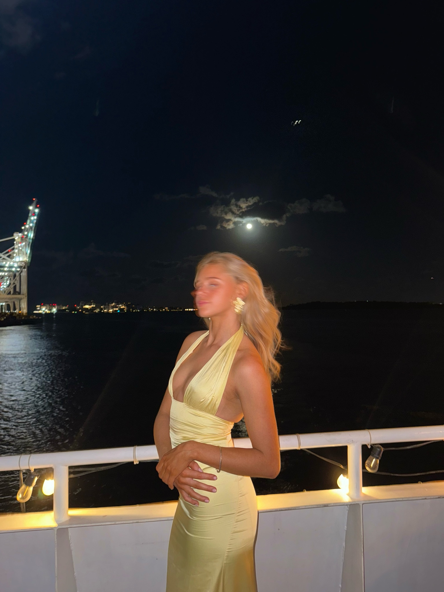 Yellow maxi dress - Peppermayo 
Flower earrings- Peppermayo

#LTKstyletip #LTKtravel #LTKfindsunder100