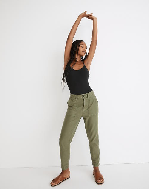 Curvy Griff Tapered Fatigue Pants | Madewell