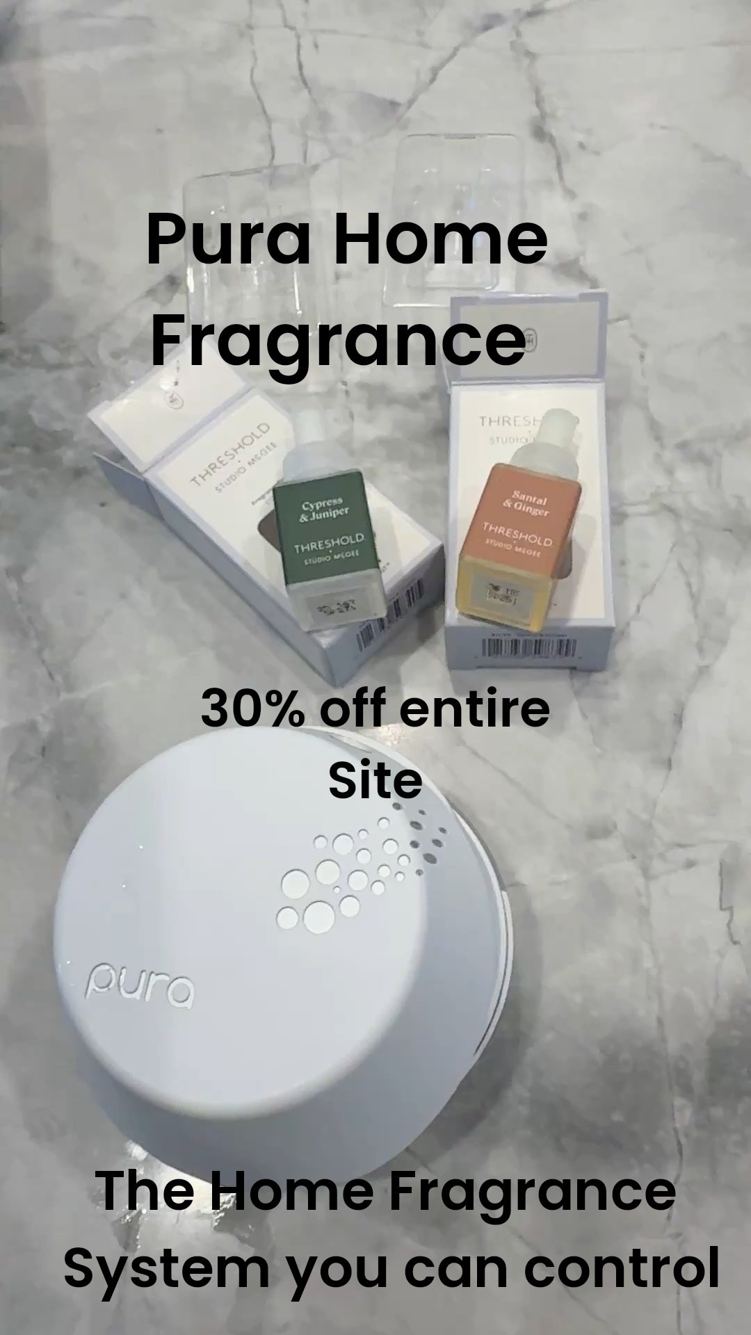 The home fragrance you can schedule.

Pura 30% off entire site 

-So many fragrances to choose from :) 
From Target, anthropology, best capri blue, Pura signature scents 
And do many more. 

Makes a great gift

Several gift sets available 


#LTKCyberWeek #LTKSaleAlert #LTKGiftGuide