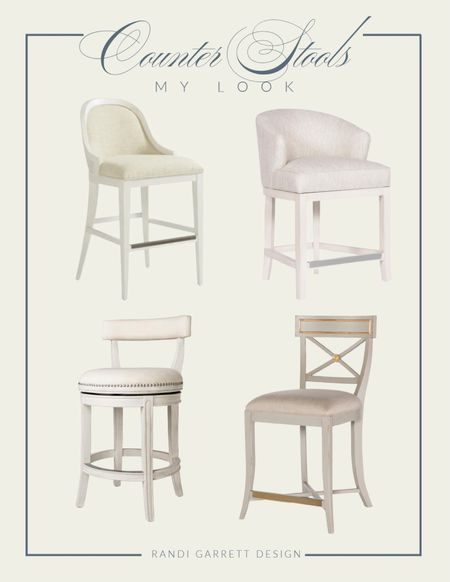 High quality counter stools with performance fabric similar to mine

#LTKStyleTip #LTKHome