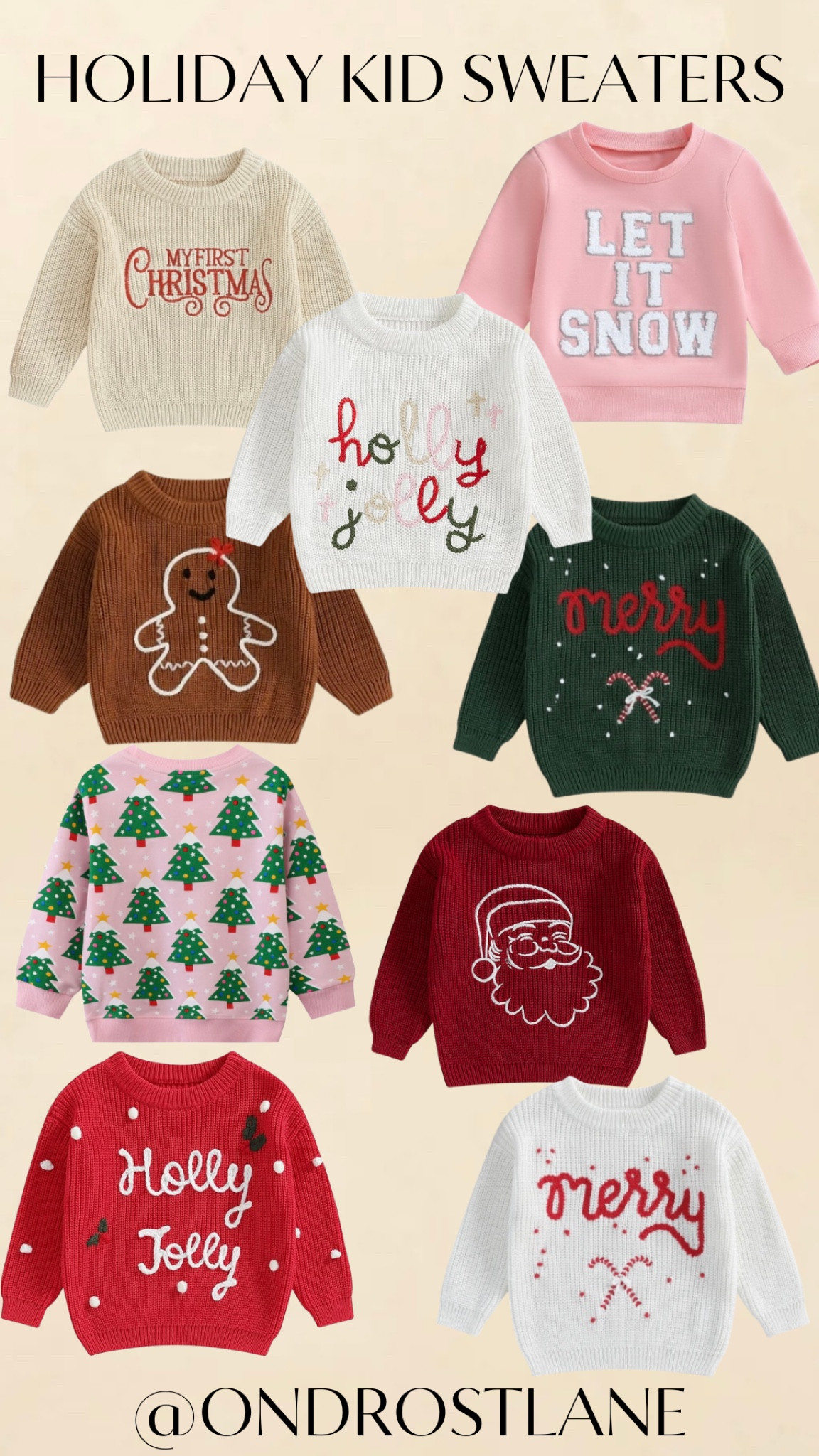 Holiday sweaters 🎄

#LTKKids #LTKHoliday #LTKFamily