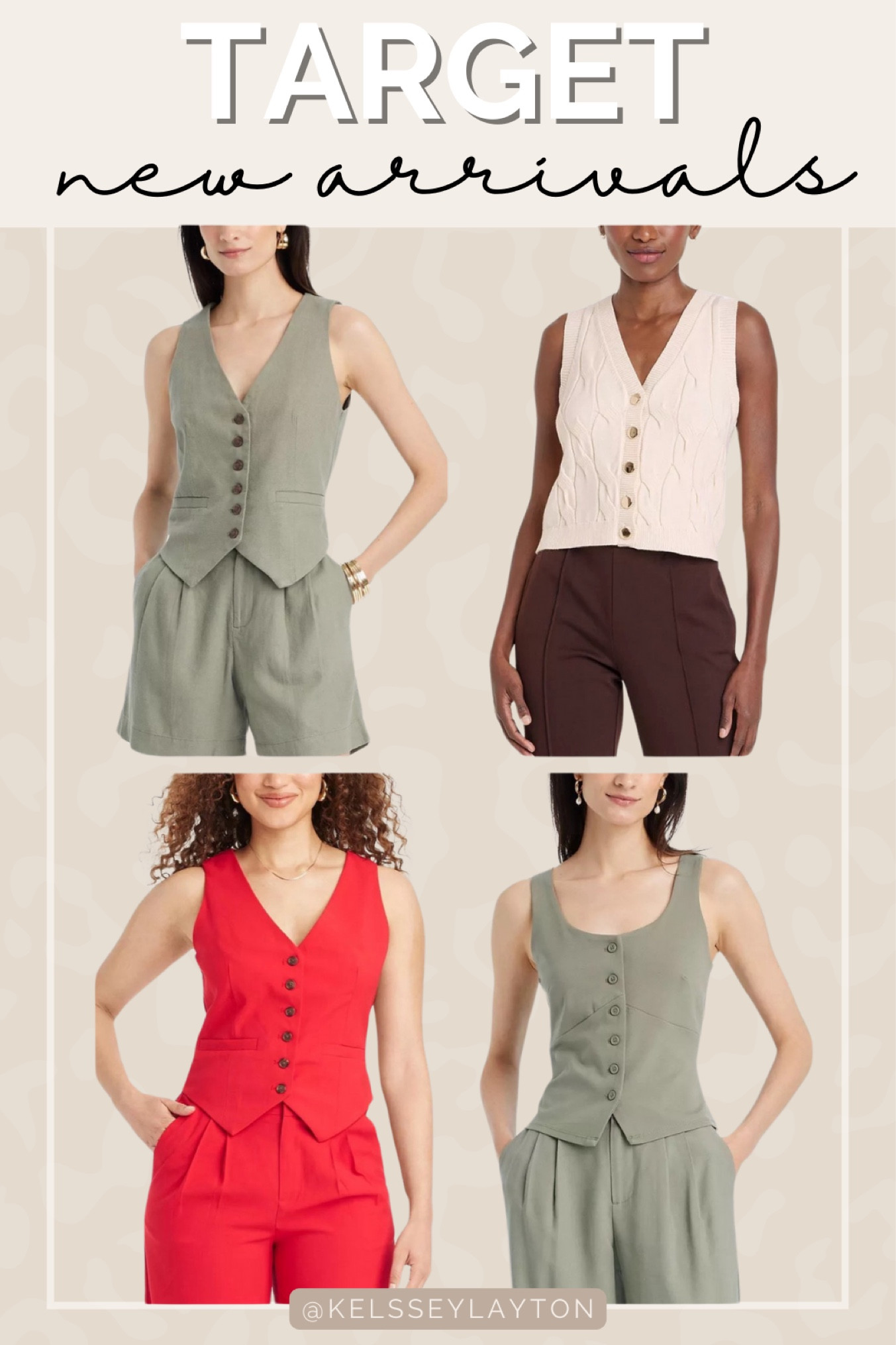Target new arrival, vests 

#LTKFindsUnder50 #LTKStyleTip #LTKSeasonal