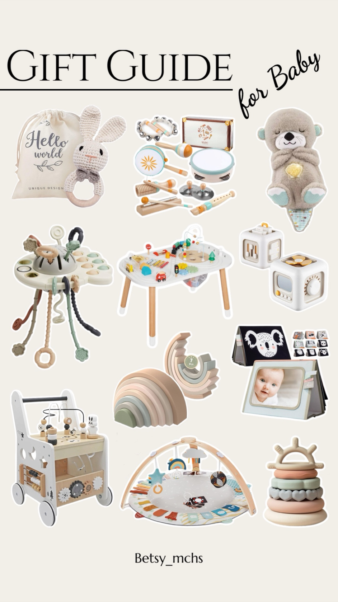 Gifts for baby 

#LTKBaby #LTKGiftGuide #LTKHoliday