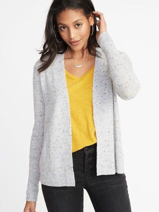 Plush-Knit Open-Front Sweater for Women | Old Navy US