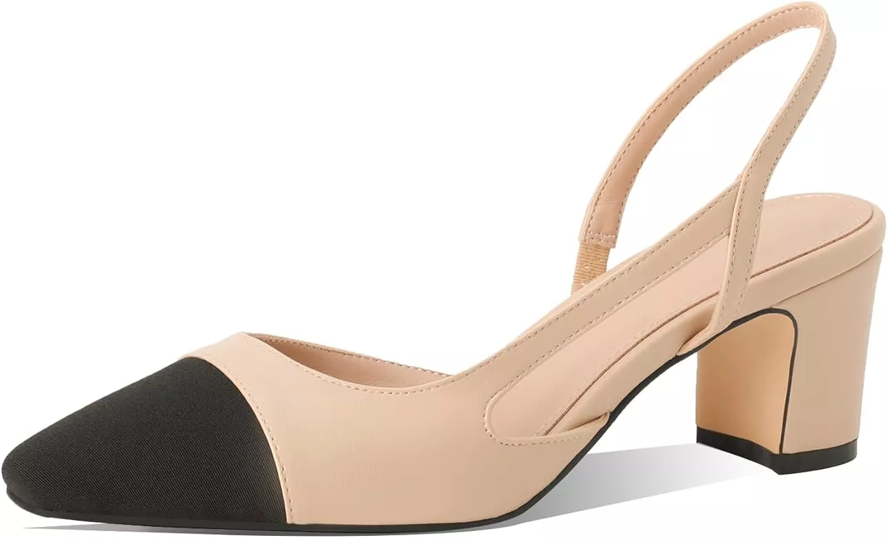 Adrizzlein Womens Slingback Heeled … curated on LTK