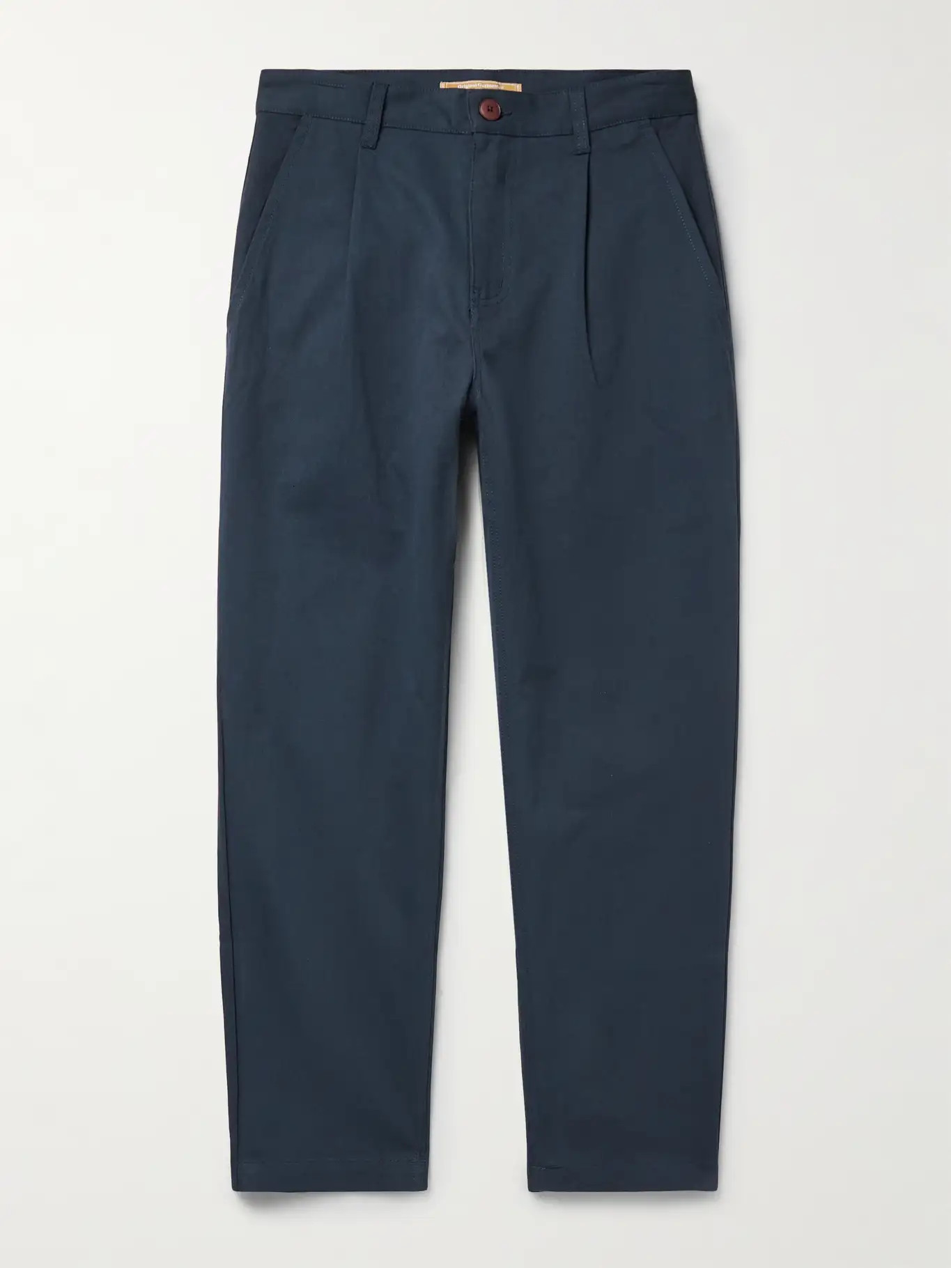 Haworth Tapered Cropped Pleated Cotton-Twill Trousers | Mr Porter (US & CA)