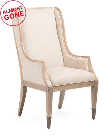 22x44.5 Open Arms Arm Chair | TJ Maxx