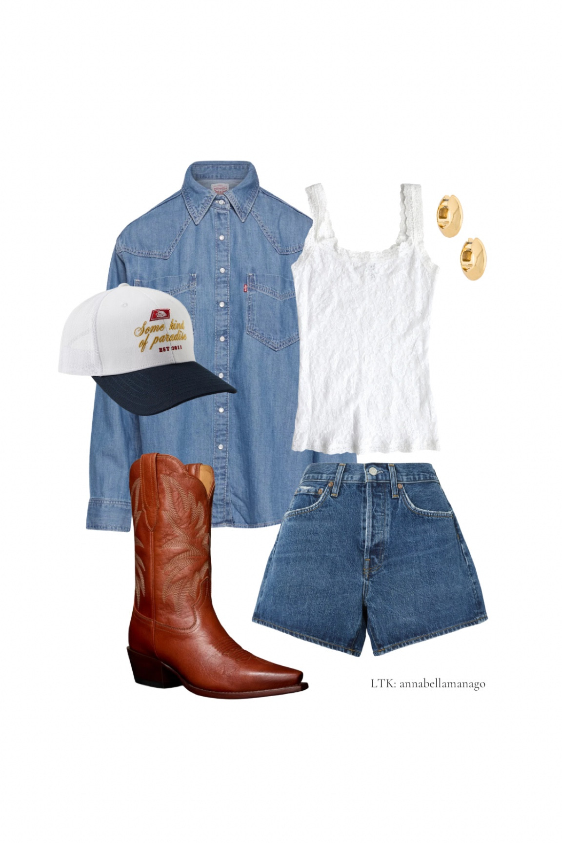 Coastal Cowgirl vibes 🌾 love a little denim on denim

#LTKshoecrush #LTKstyletip #LTKfindsunder100