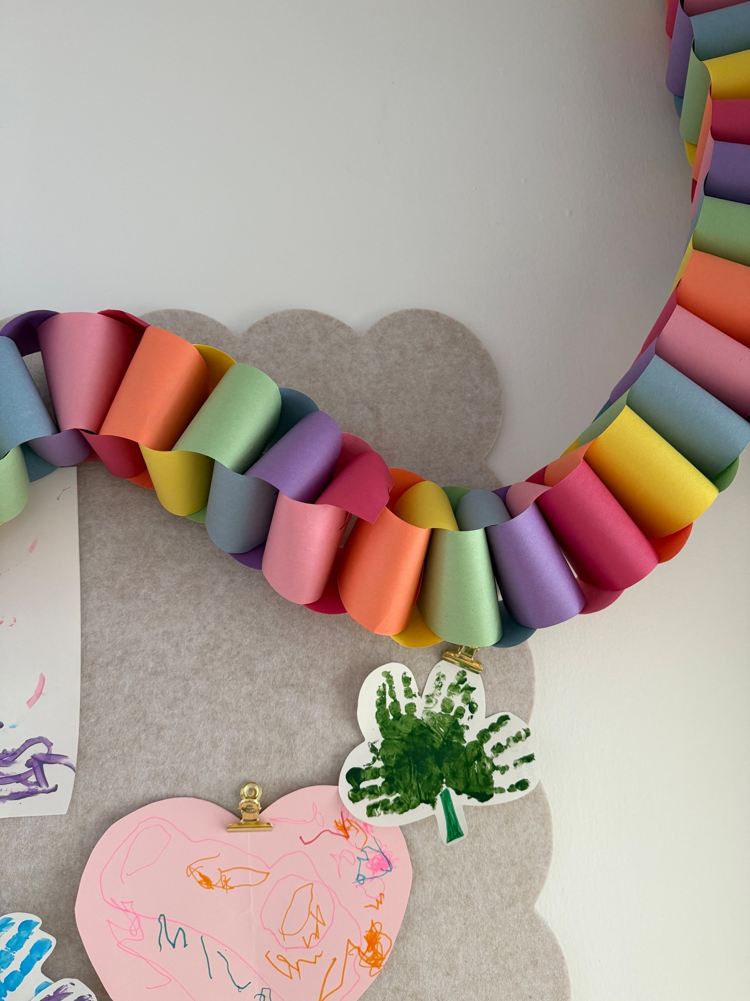 Rainbow paper chains for March!

#LTKSeasonal #LTKmomlife #LTKKids