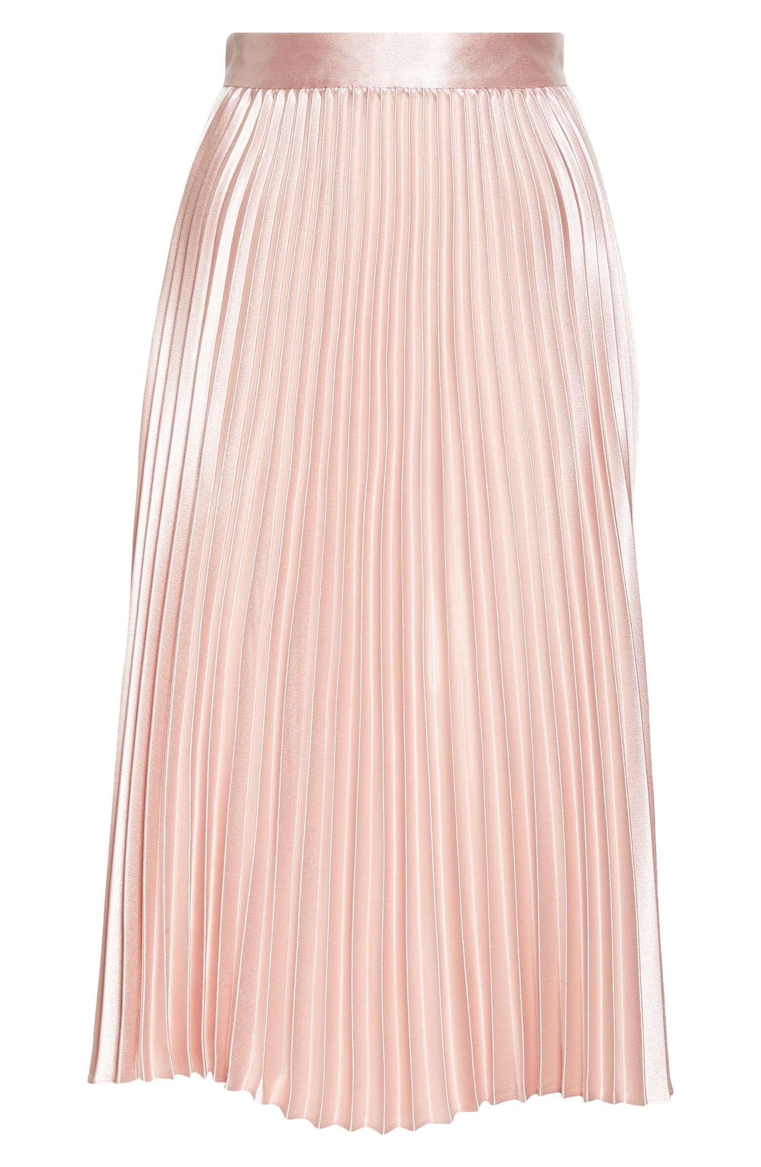 Glaycie Colorbock Detail Pleated Skirt | Nordstrom