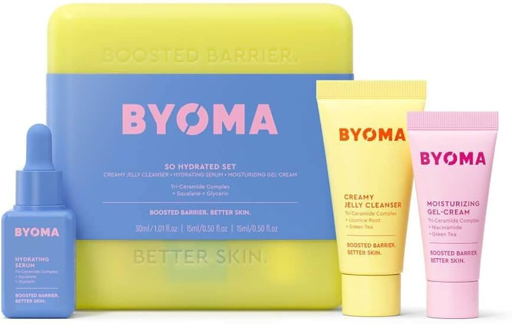 BYOMA SO HYDRATING TRIO ( Hydrating Serum, Creamy Jelly Cleanser & Moisturizing Gel Cream) | Amazon (US)
