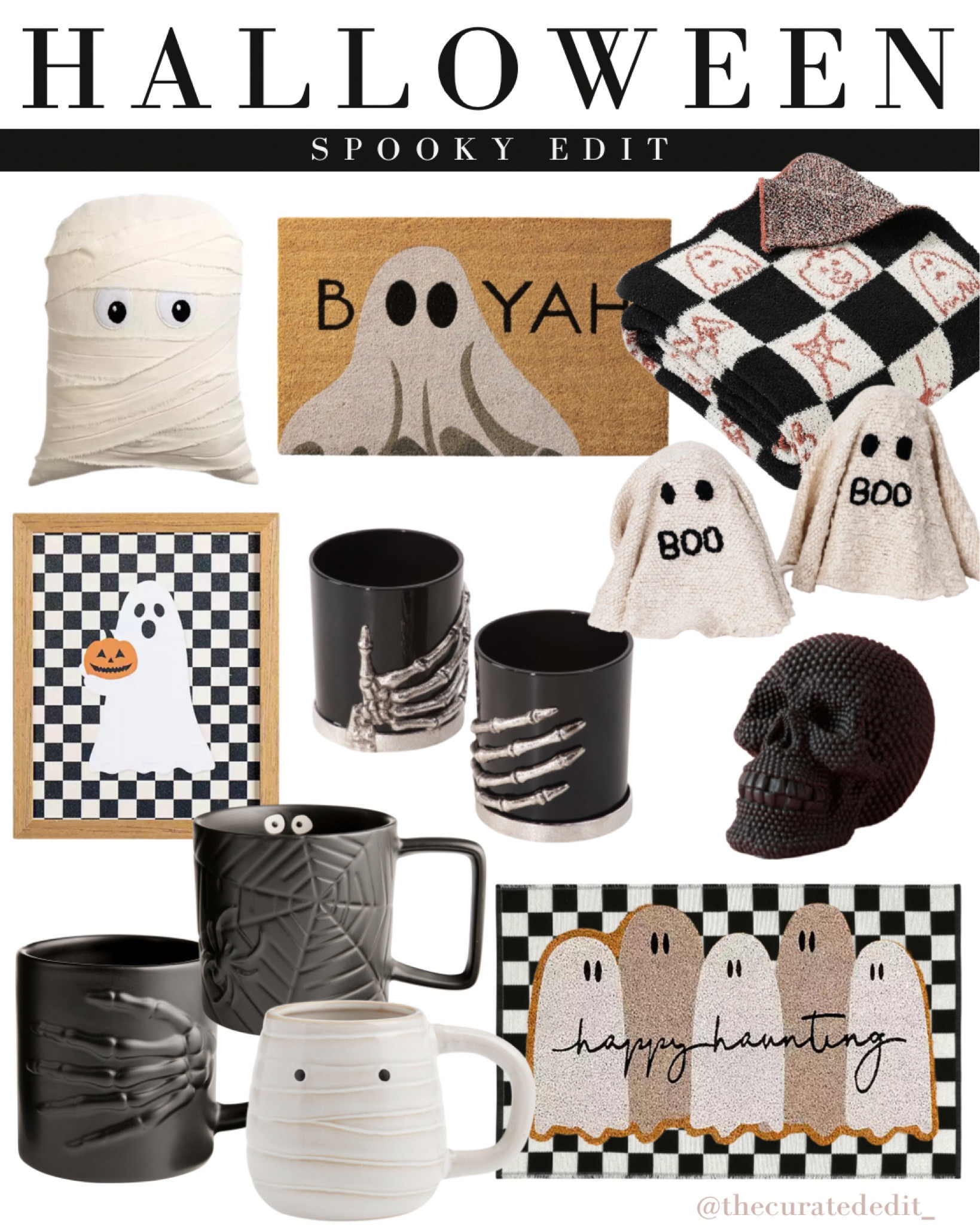 Halloween decor 👻

#halloween #halloweendecor #halloweenhomedecor #ghost #mummy #checkerboard #halloweenmug #halloweendoormat

#LTKhome #LTKSeasonal #LTKfamily