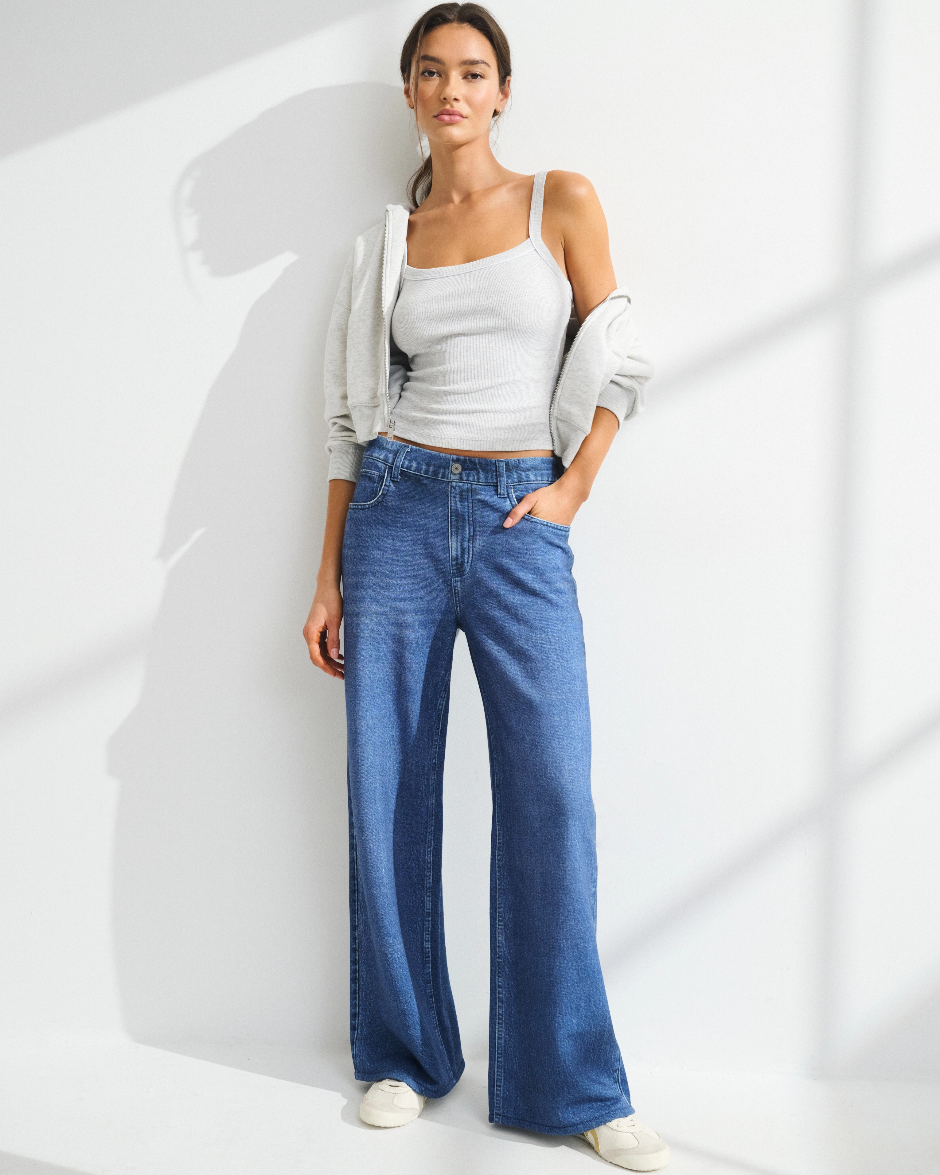 YPB On The Go Travel Terry Pant | Abercrombie & Fitch (US)