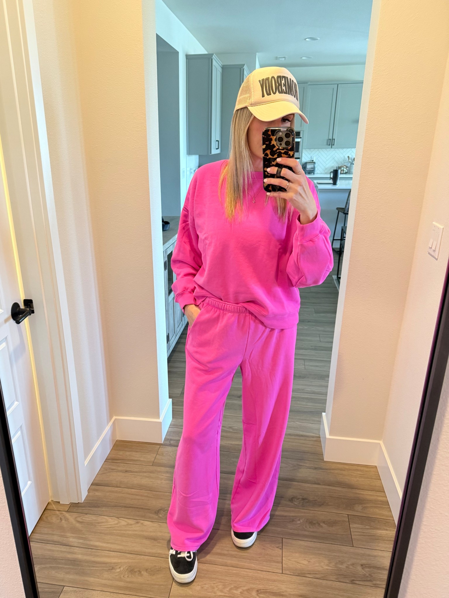 The cozy summer set you’ve been searching for — and it’s 40% OFF right now!
This two-piece bright pink sweatsuit is the ultimate combo of cute, comfy, and cool. Perfect for everyday wear, errands, travel days, lounging, or coffee runs — basically your new go-to outfit.

Wearing size S in pants and M in top for that perfectly relaxed fit.
Top runs true to size and pants run large! comes in multiple colors so you can grab more than one!


bright two piece loungewear, matching sweatsuit set, travel outfit inspo, errand outfit mom style, cozy everyday set, LTK trending set, spring loungewear 2025

#LTKSaleAlert #LTKStyleTip #LTKFindsUnder50