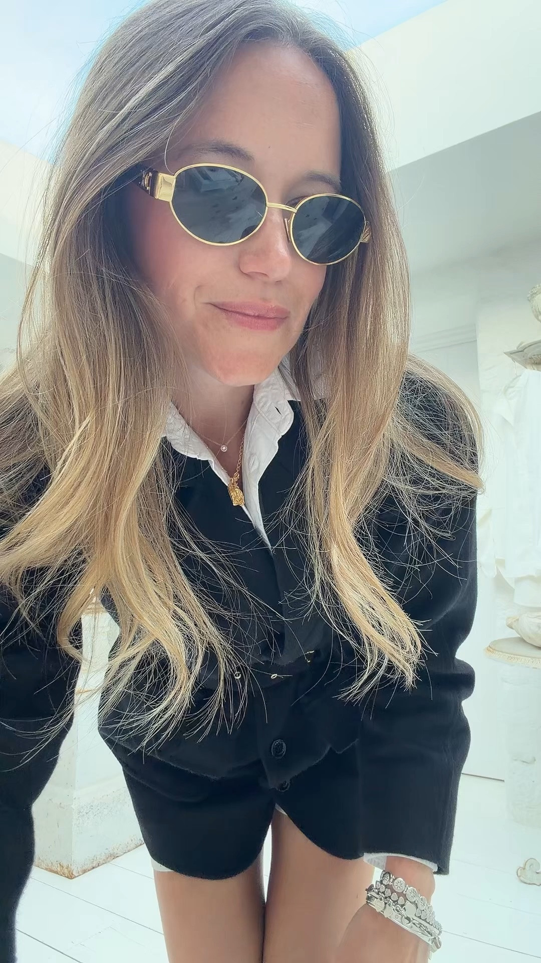 What I wore to the Badminton Horse Trials which may now be one of my all time fave outfits.

Black belted blazer, white shirt, white shorts, black leather knee high boots, sunglasses, timeless style, country chic, country fashion

#LTKspring #LTKstyletip #LTKshoes