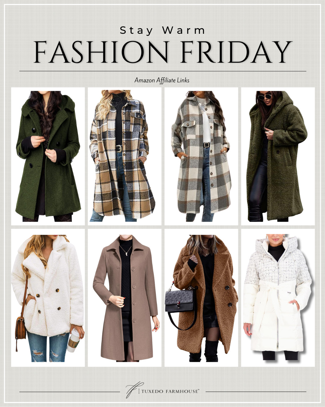 Stay cozy in these stylish winter coats! Perfect for all your chilly adventures.  

 #LTKHoliday #LTKSeasonal #LTKFindsUnder50