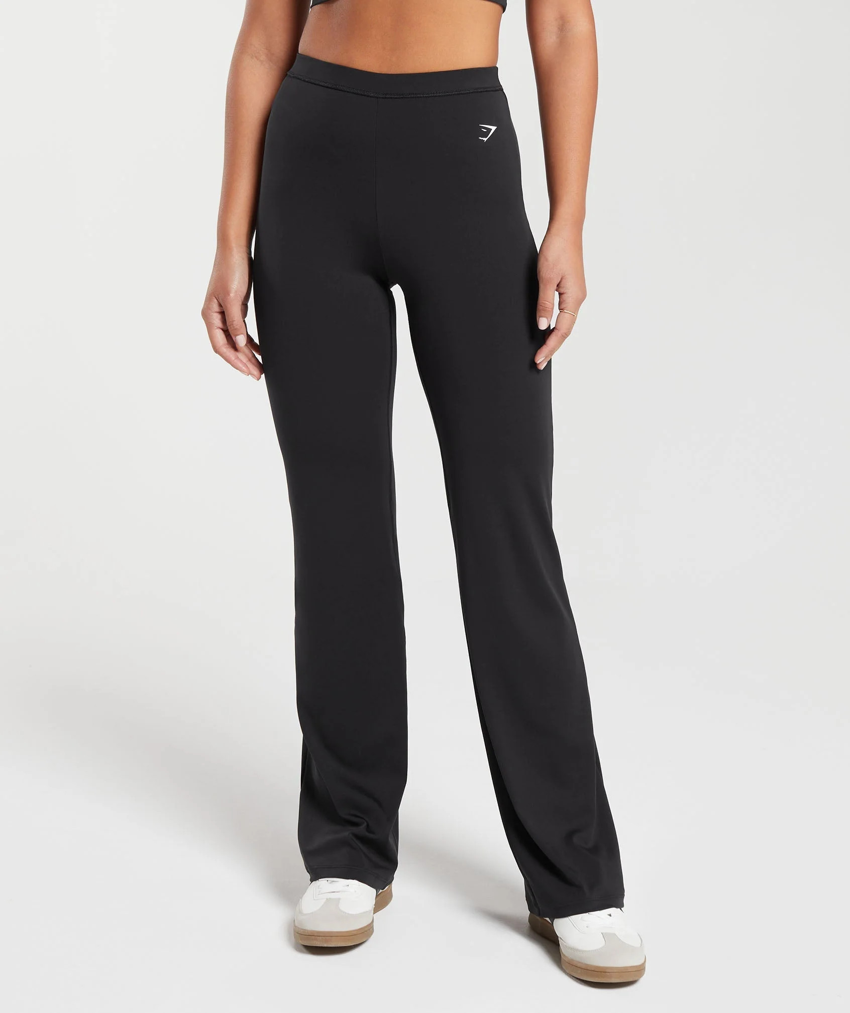 Gymshark Everyday Regular Flared Leggings - Black | Gymshark UK