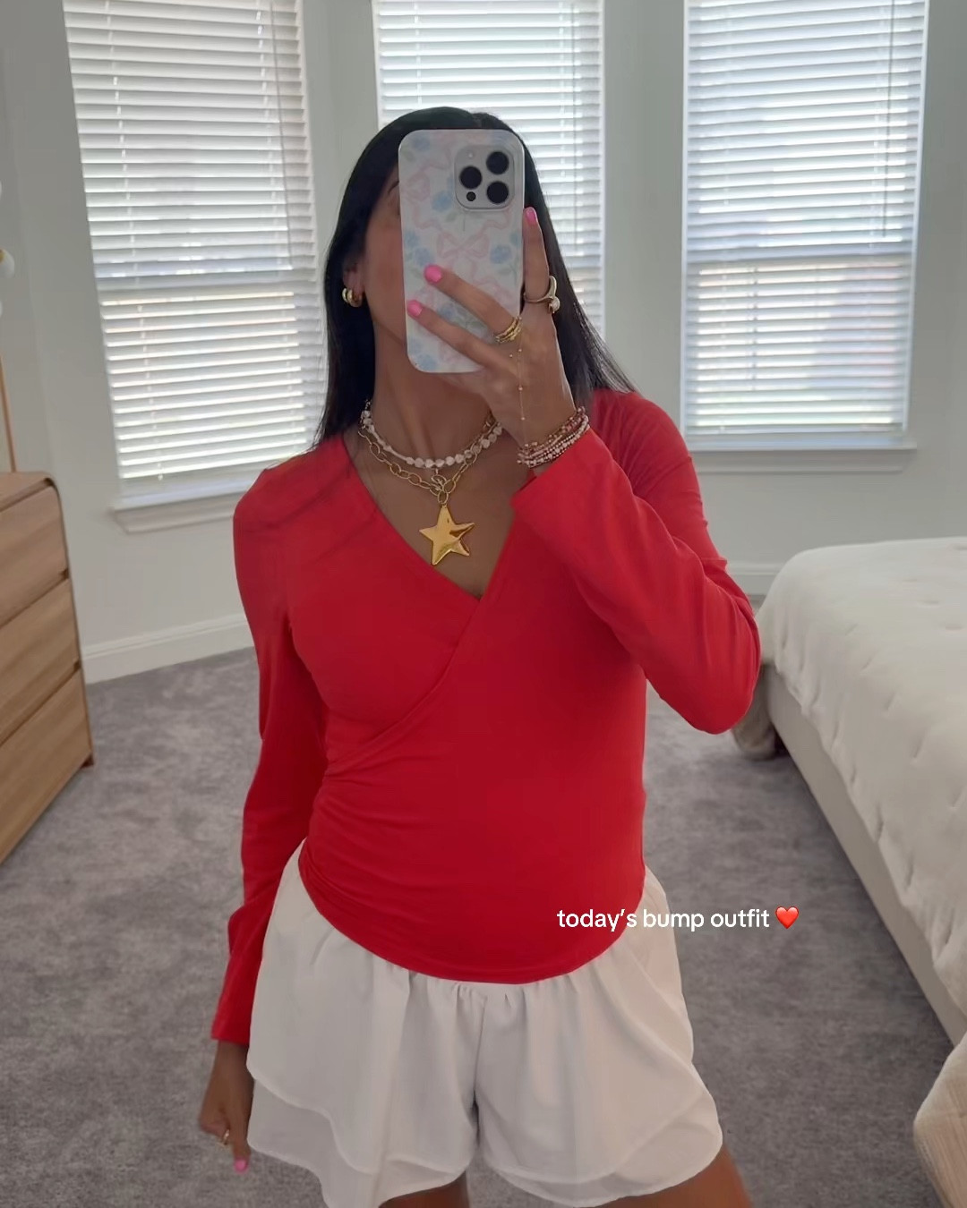 bump ootd ❤️
necklace is from @shopheylovely 