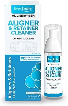 EverSmile AlignerFresh Original Clean - AlignerFresh Cleaning Foam for Invisalign, ClearCorrect, ... | Amazon (US)