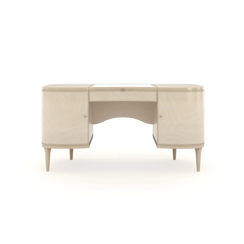 Caracole Classic Mirrored Writing Desk | Perigold