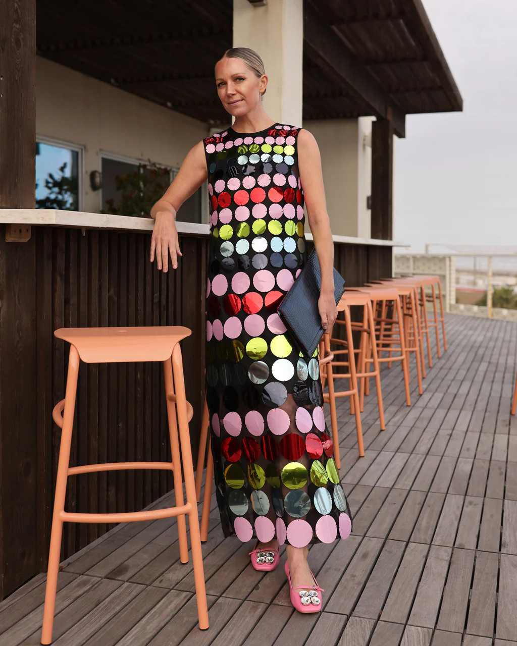 Sequin Maxi Dress - Multi | Frances Valentine