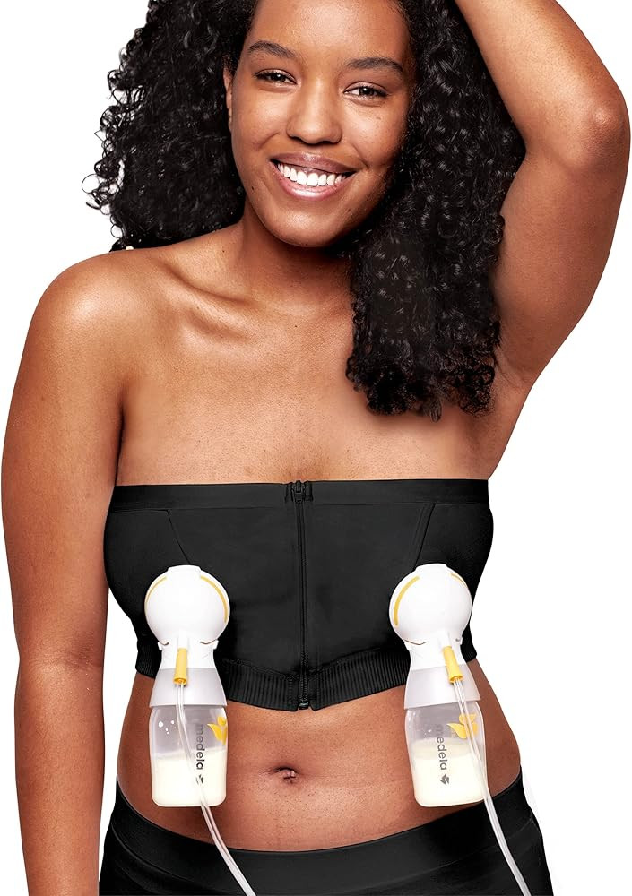 Medela 3 in 1 Pumping and Nursing Bra, Hands Free Pumping Bustier | Amazon (US)