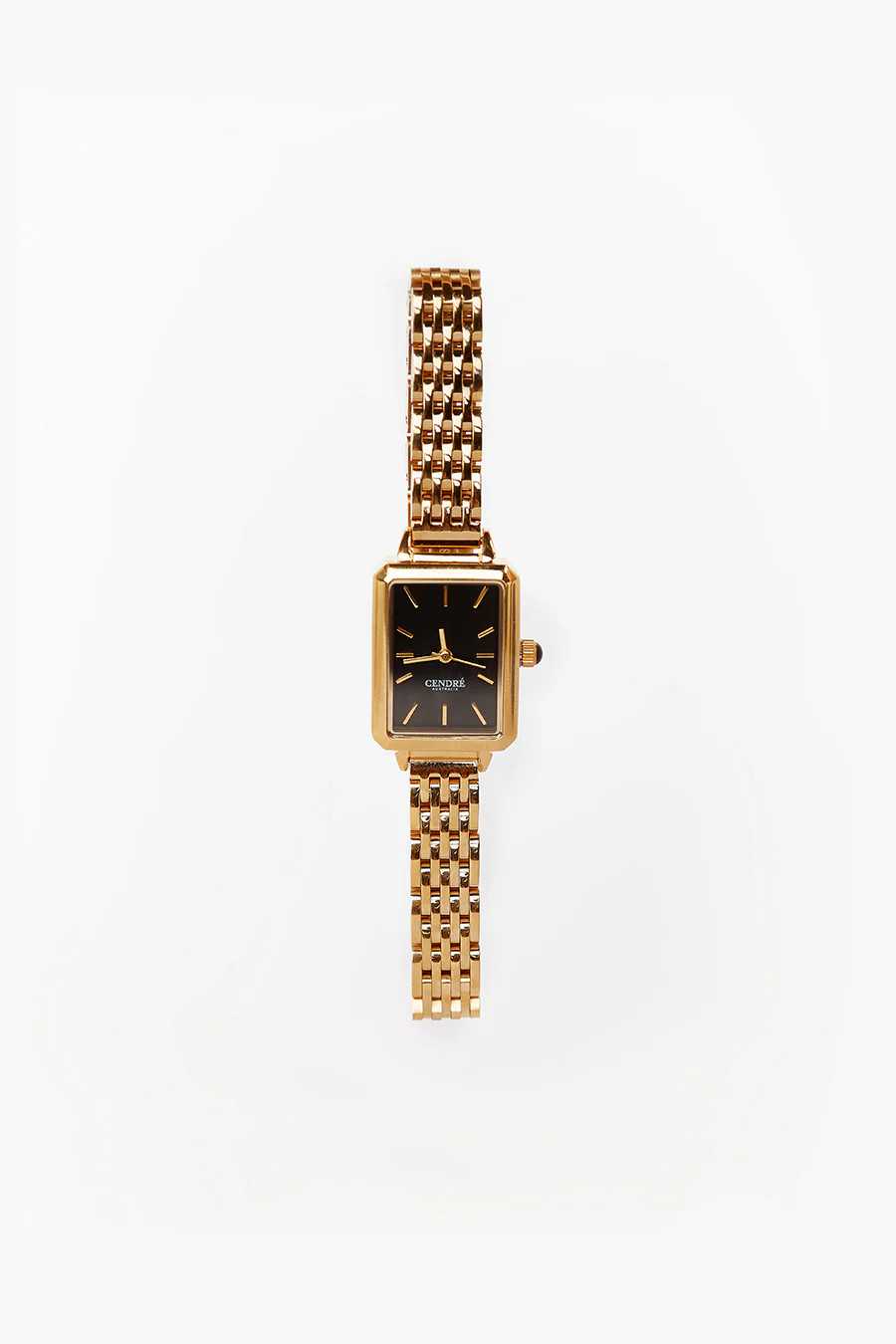CENDRE MAISON GOLD/BLACK WATCH | DISSH