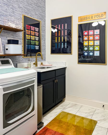 I’ve been sharing a lot of the amazing holiday prints we offer, but our rainbow objects art prints are still some of my favorites! These colorful laundry room prints will make doing laundry feel a bit more cheerful! 🌈 #laundryroom #laundryroomdecor #laundryroomart #colorfulart #colorfuldecor #colorfuldecor #wallpaper #tilefloor 

#LTKhome