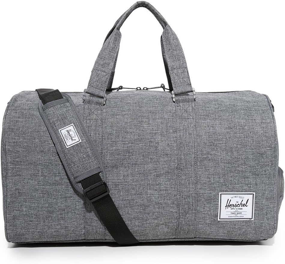 Herschel Novel Duffel Bag, Raven Crosshatch, Classic 42.5L | Amazon (US)