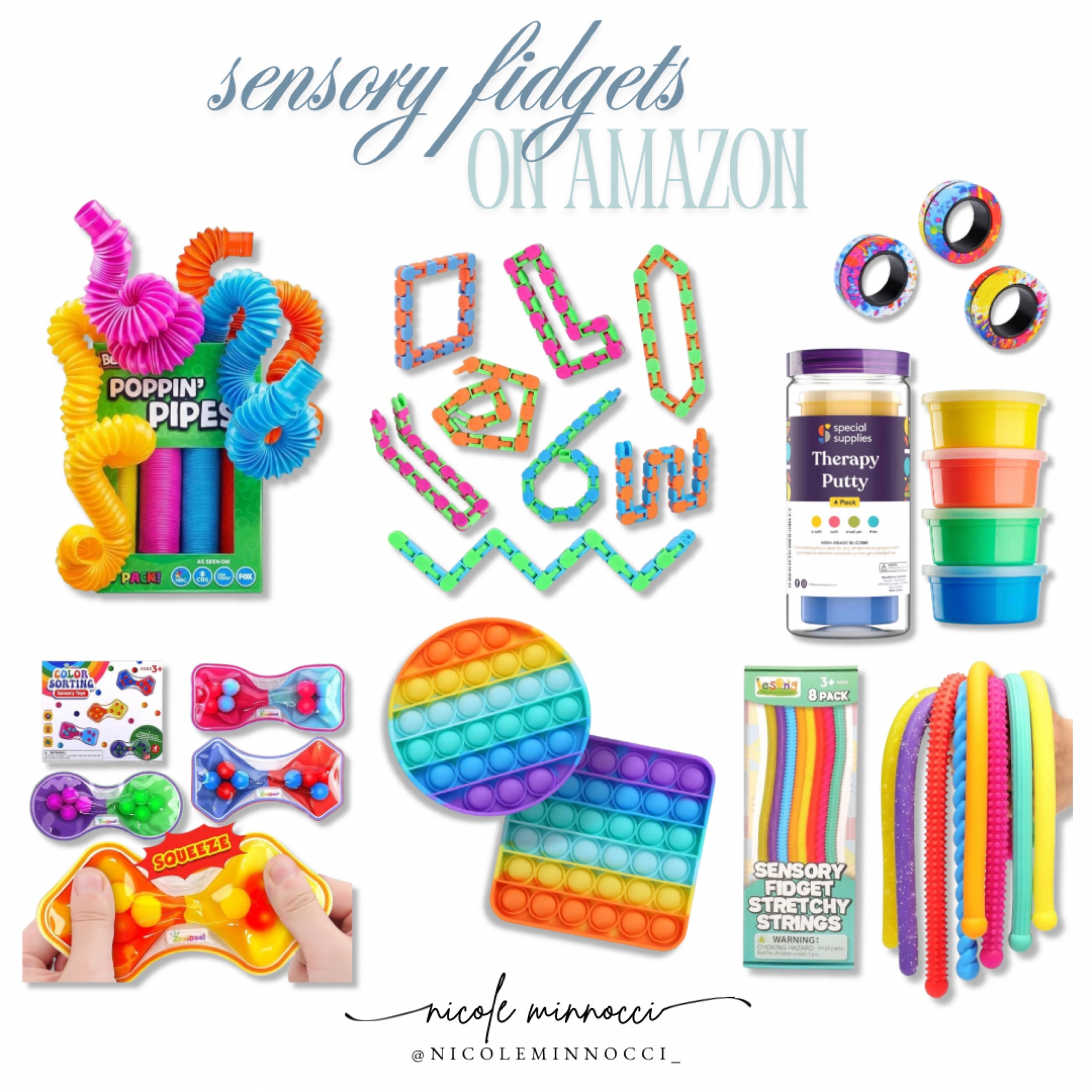 Build a sensory basket with these senory fidget finds! As a Mom with a kid with sensory issues, these are my favorite recommendations from his OT🤗

#LTKBaby #LTKmomlife #LTKKids