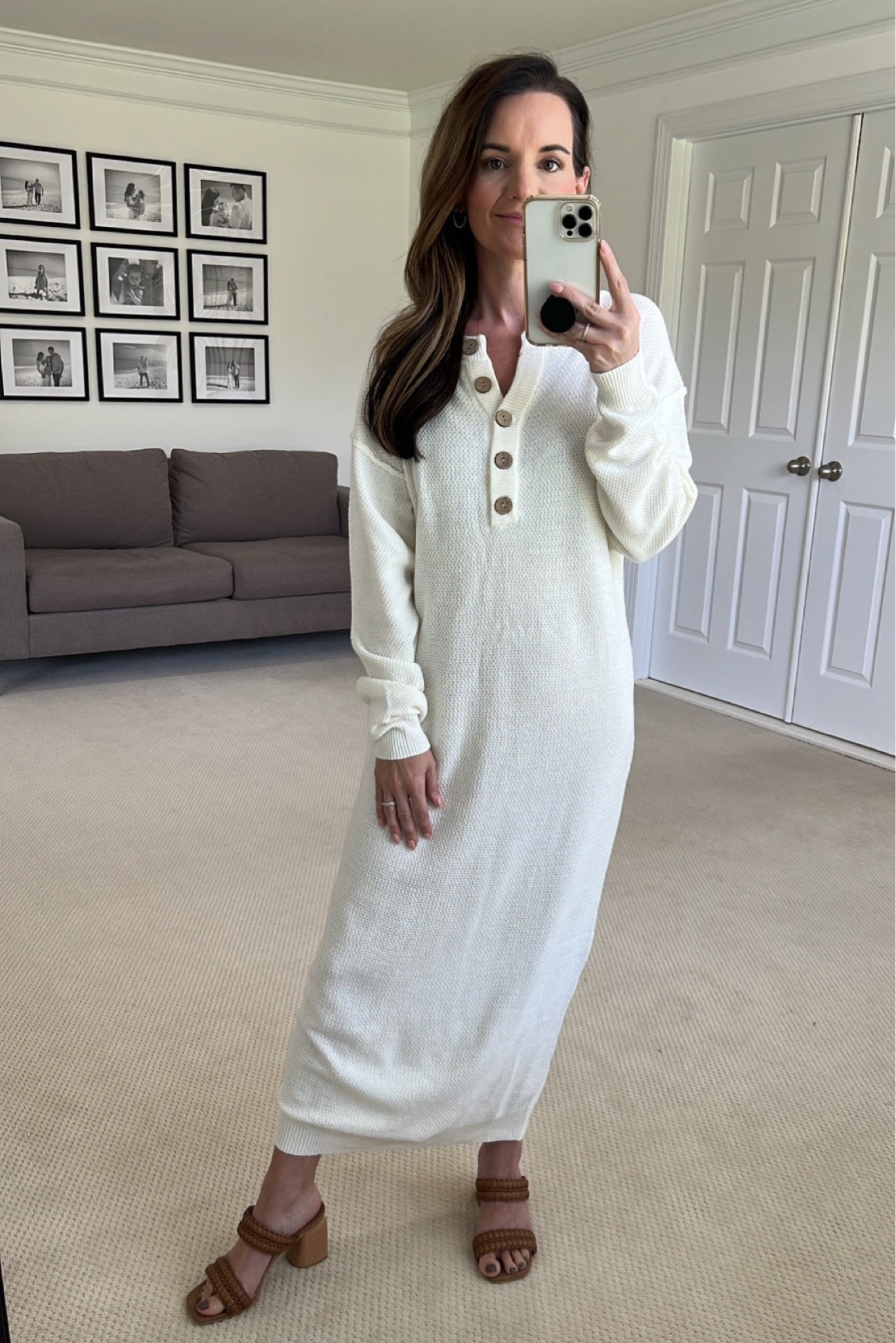 Amazon sweater dress
Fits tts - wearing s 
Comes in other colors
I’m 5’3 for reference 
The white is a little see thru so I’m planning on wearing the slip I also linked. 
#fall #fallstyle #sweaterdress #slip #layering #amazon #dress #casualdress #whitedress #longsleeve #prime #primedeal #amazonsale

#LTKsalealert #LTKxPrime #LTKfindsunder50