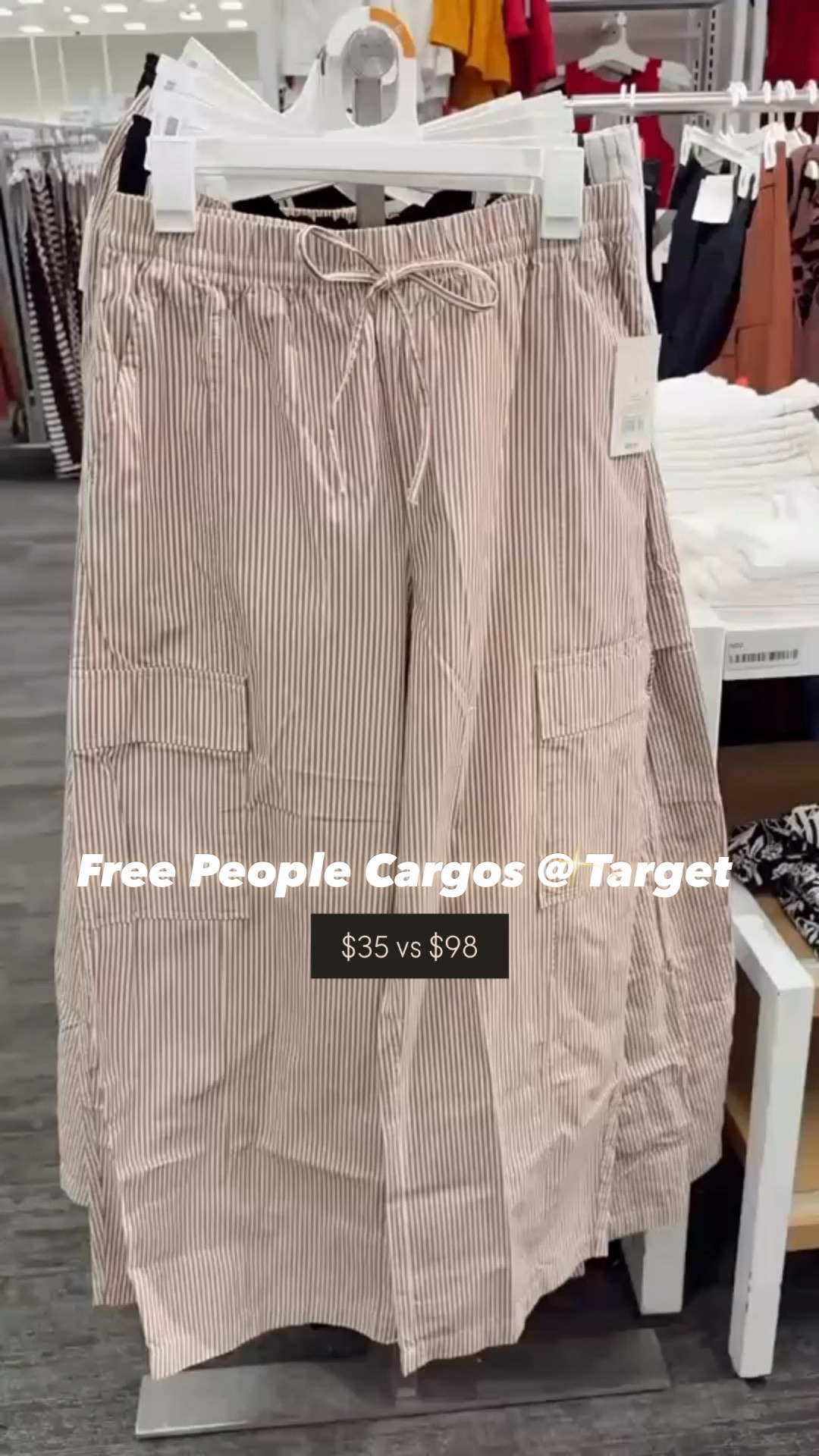 ✨SCROLL TO SHOP✨
New target FP inspired cargo pants! These are so lightweight and perfect for summer & to transition to fall!

#LTKdayinmylife #LTKgrwm #LTKootd