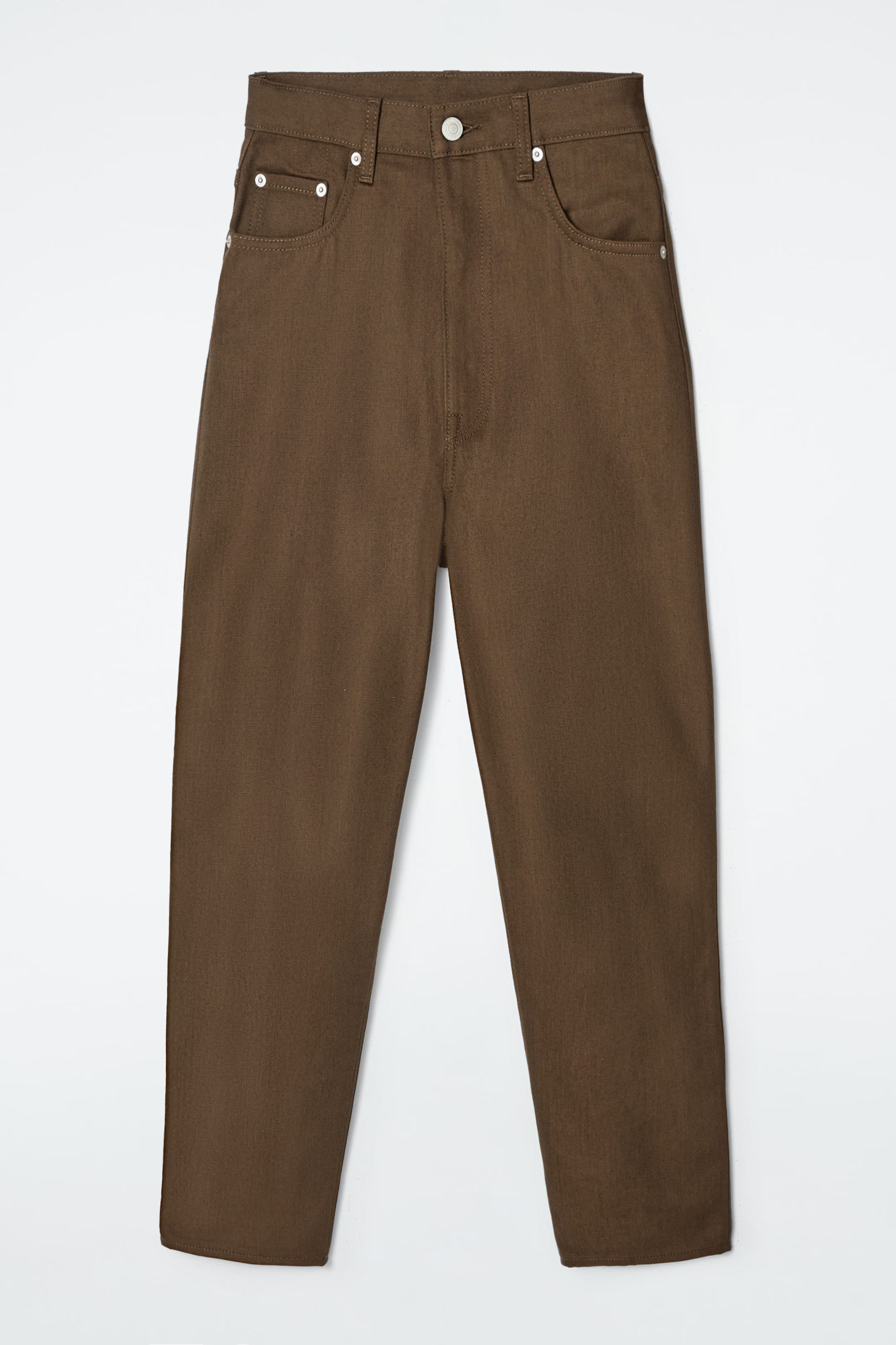 BAY BARREL-LEG JEANS - BROWN | COS | COS UK
