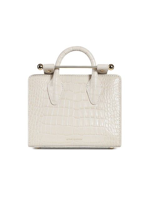 Nano Embossed Croc Tote | Saks Fifth Avenue