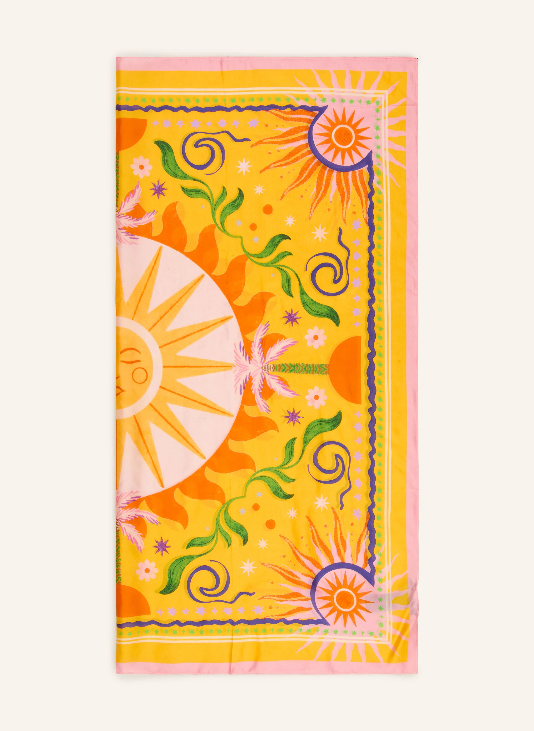 CODELLO Seidentuch in gelb / rosa / orange | Breuninger (DACH)