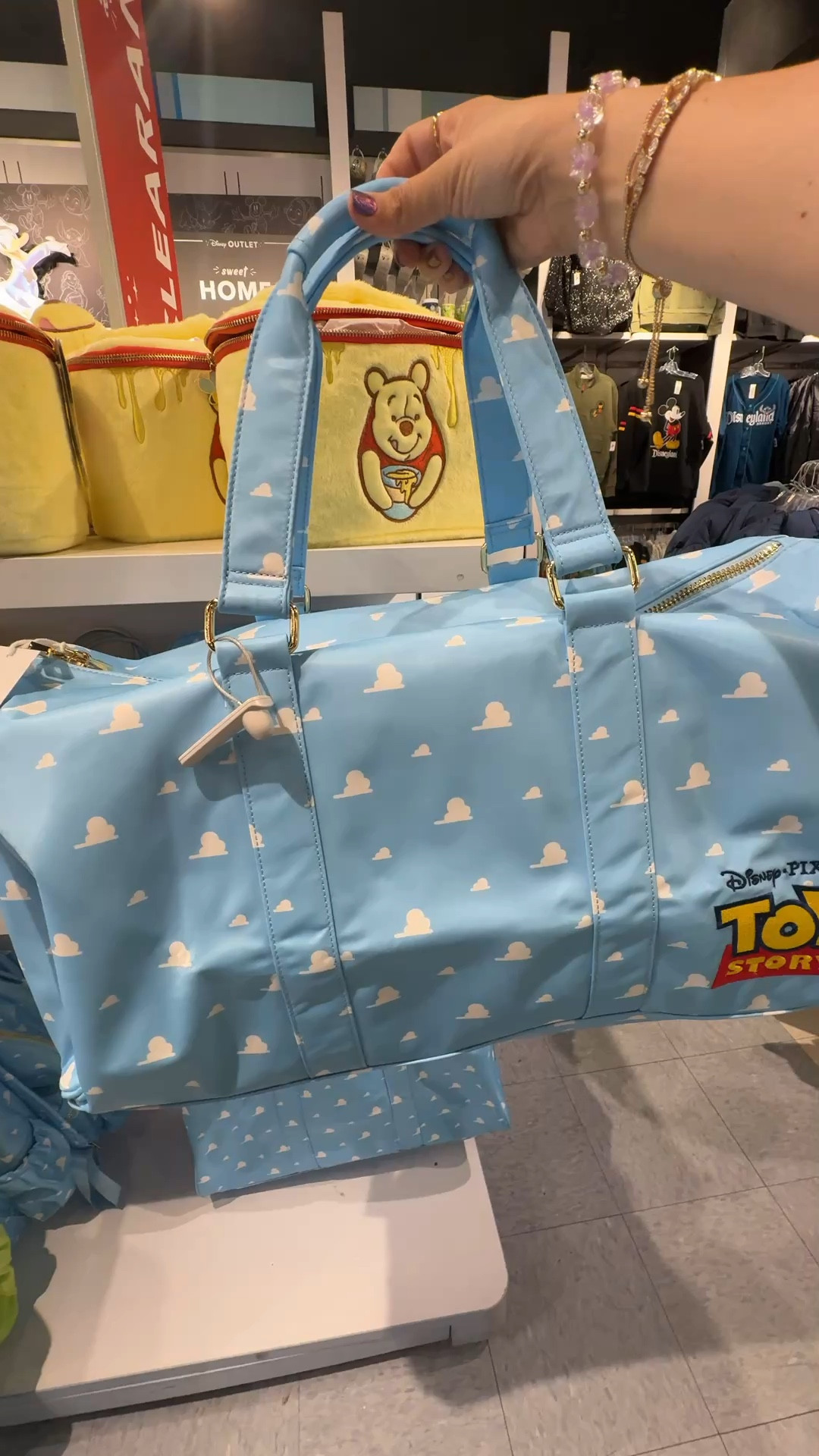 Toy Story bag ☁️

Disney/ sale alert/ Stoney clover lane/ travel/ Disney store 

#LTKvlog #LTKSaleAlert #LTKMothersDay